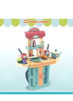 XIONG CHENG 3 in 1 Little Chef Kitchen Playset for Boys and Girls  - Image 5