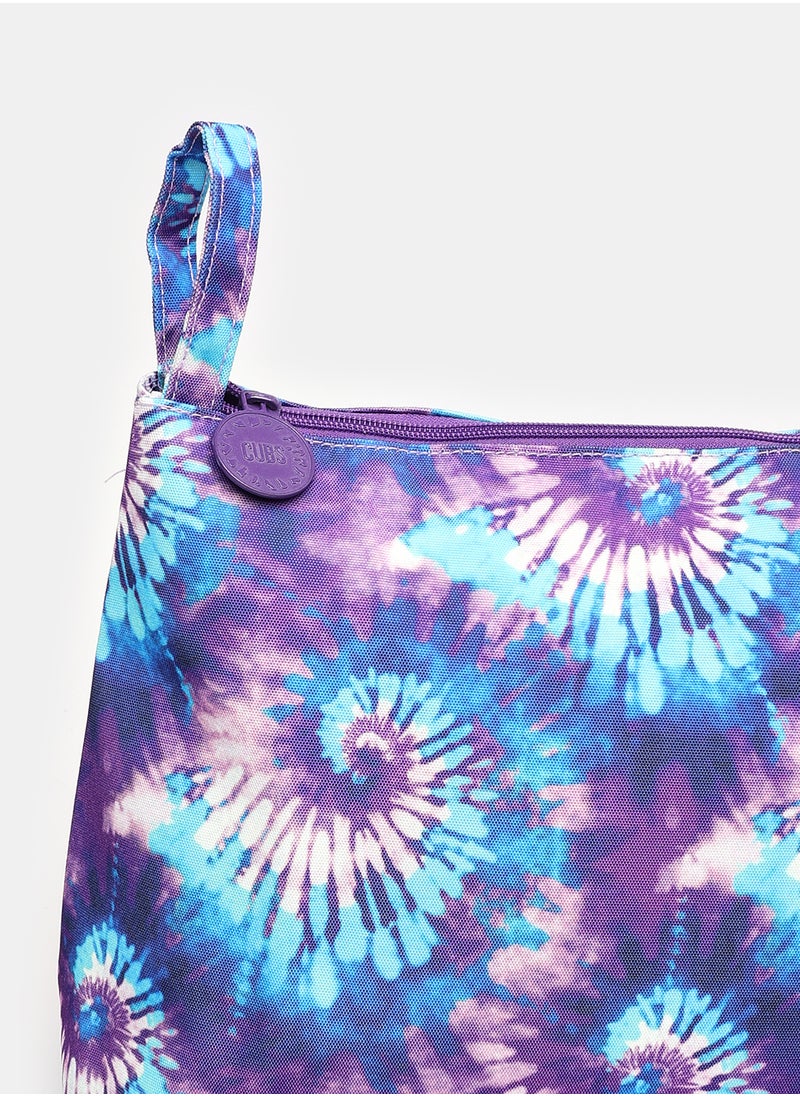 CUBS Deep Purple & Turquoise Tie Dye  - Image 3