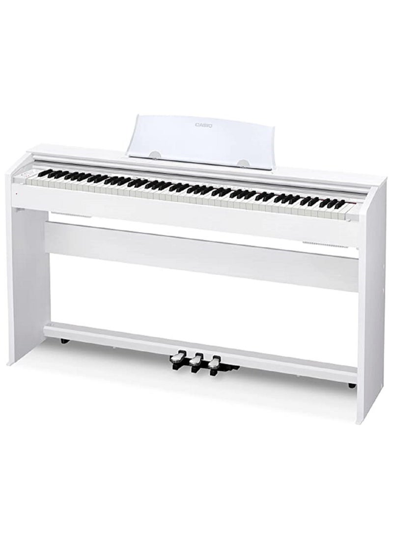 CASIO Privia PX-770 Digital Piano - 88 Keys - White  - Image 4
