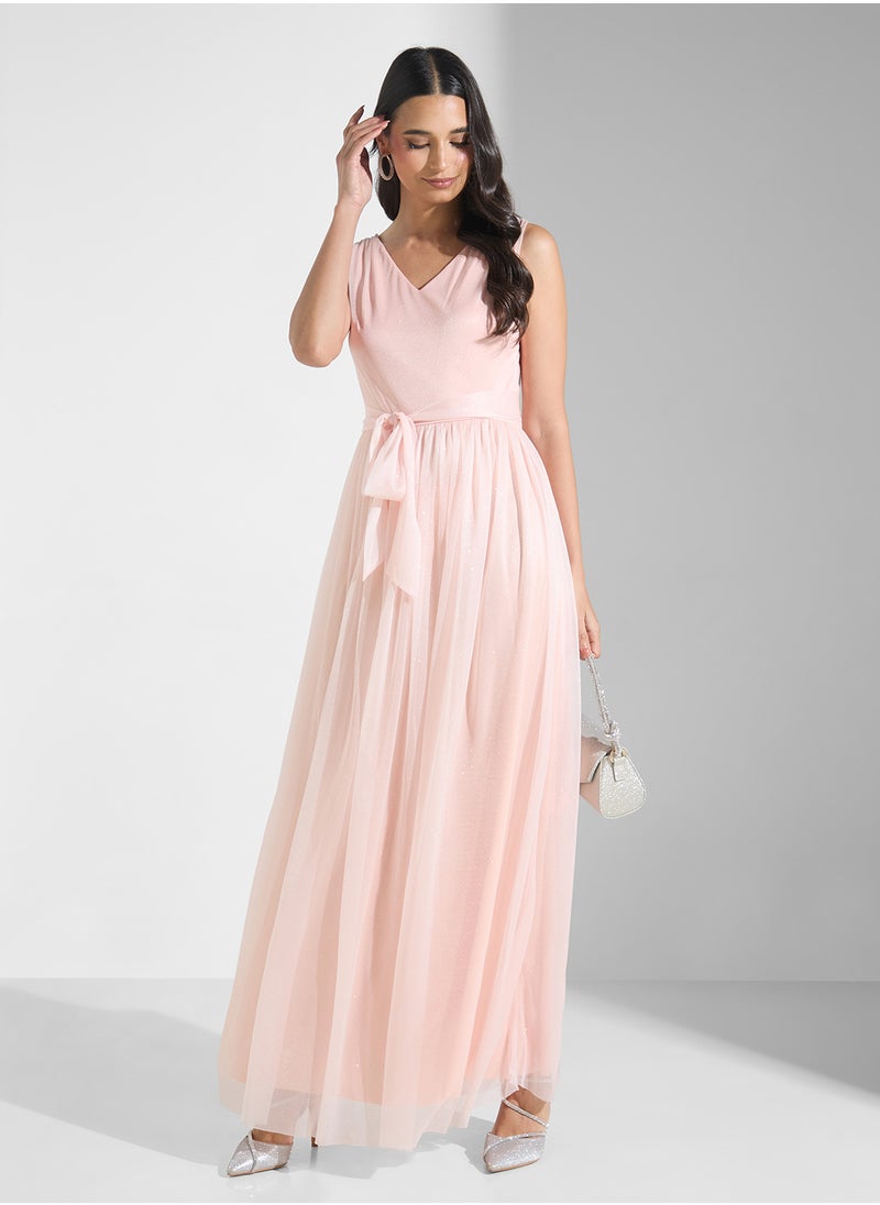 YAS YASKANIKKA 2/4 CONTRAST MIDI DRESS S.  - Image 4