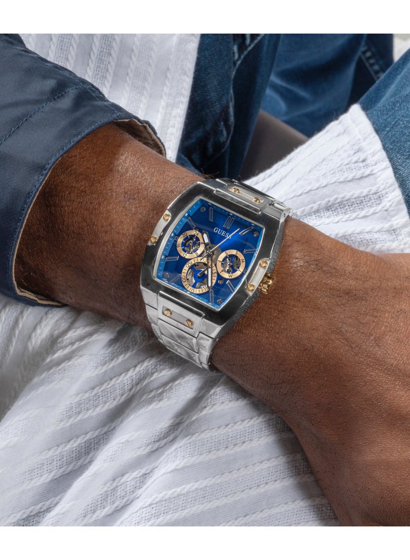 GUESS Men's Trend Casual Tonneau Diamond 43mm Watch - GW0456G5 - Image 4