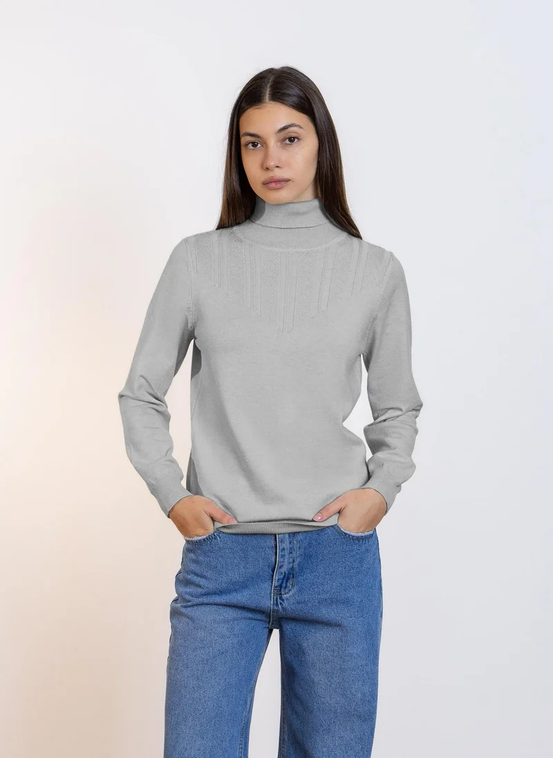 شايبس كنزة مفصلة بضلوع