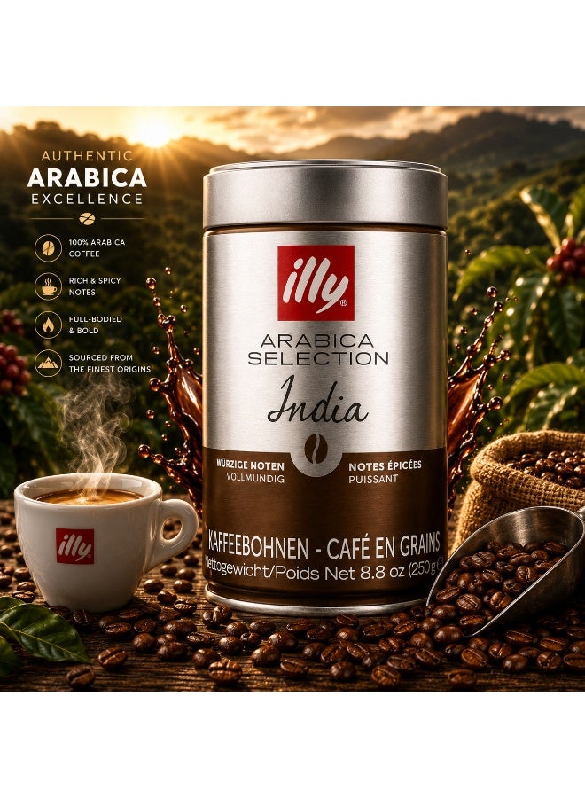 Illy Arabica Selection India Coffee Beans 250g - Image 4