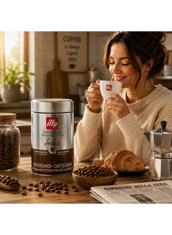 Illy Arabica Selection India Coffee Beans 250g - Image 3