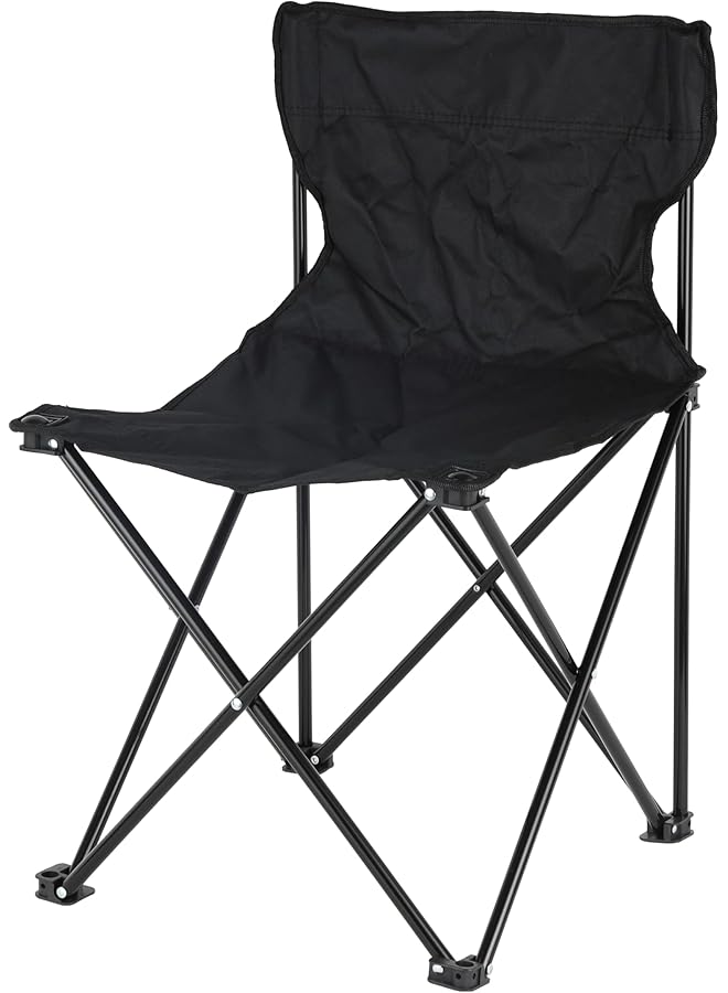 PROMASS Portable Waterproof Folding Beach Chair Rf12689 Multi-Purpose Camping For Adult Children Lightweight Patio Lawn Quad Outdoor Balcony Travel Picnic Fishing Seat Hiking With Carry Bag - Image 1