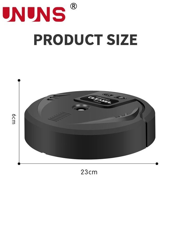 UNUNS - Robot Vacuum Cleaner,2 In 1 Automatic Smart Robotic Sweeping And Mopping,Intelligent Precision Jet Spray Robot Mop With Purple lamp,For Pet Hair,Hard Floor,Carpet - Image 1