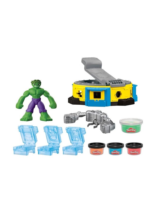 Play-Doh Play-Doh Marvel Hulk Squeeze & Butterfly Fun Playset  - Image 2