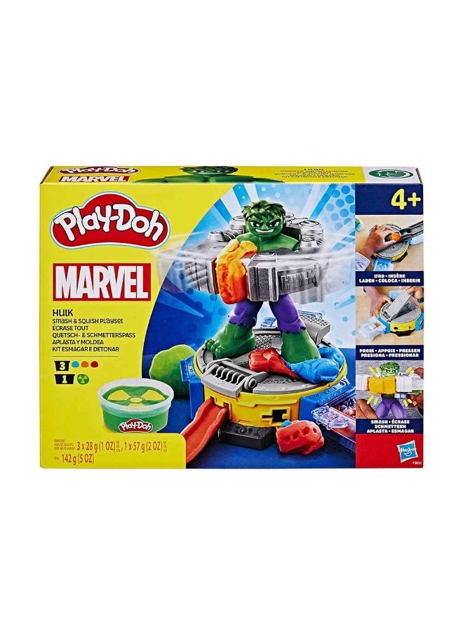 Play-Doh Play-Doh Marvel Hulk Squeeze & Butterfly Fun Playset  - Image 4