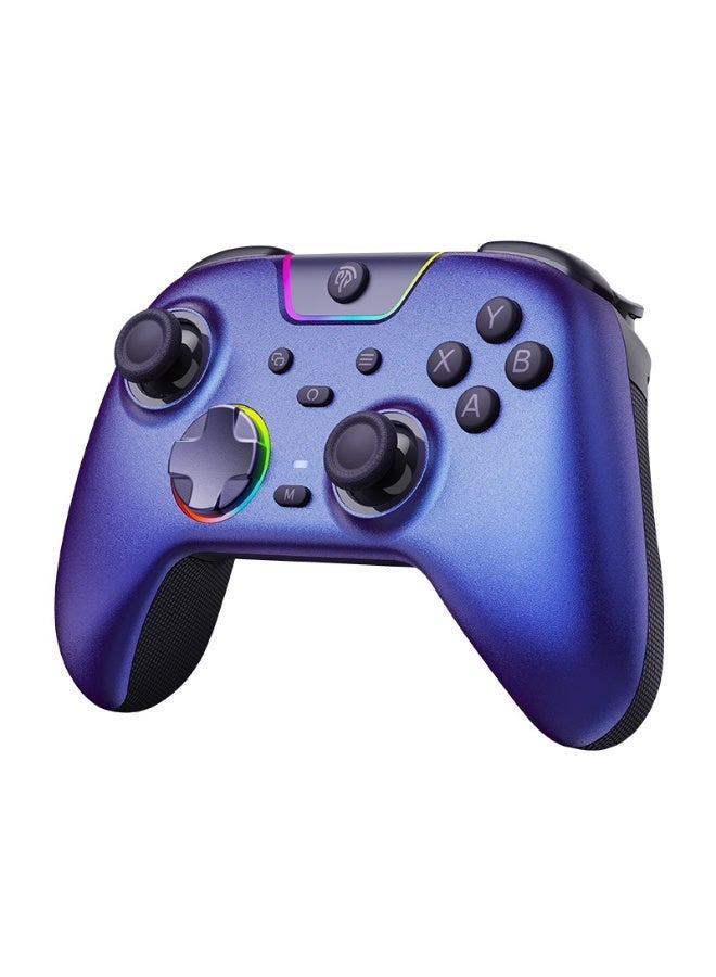 EasySMX Professional Gamepad EasySMX X05 Pro Wireless Game Controller with Charging Dock for PC/Switch/Steam/iOS/Android/Android TV BOX with Dual-Mode Impulse Triggers, Hall Joysticks, Ergonomic Skin-Like Grip, Quiet-Touch Low-Noise Buttons, 1000Hz Polling, 2 Programmable Buttons, RGB, 1000mAh Battery - Image 2