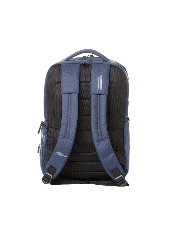 American Tourister Zork 2.0 Style 01, 23L Volume Office 4 Compartment Laptop Backpack With Front Organizer And Spacious Interiors For Unisex, Men & Women - Blue - Image 3