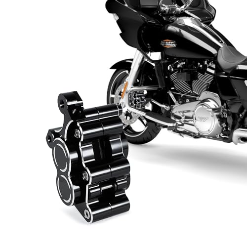 M Maintenanse 4-Piston Brake Front Caliper for 2009-2025 Harley Touring Street Glide Road Glide Road King Electra/Ultra 11.5in Rotors (Front Left) - Image 4