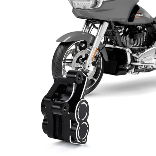 M Maintenanse 4-Piston Brake Front Caliper for 2009-2025 Harley Touring Street Glide Road Glide Road King Electra/Ultra 11.5in Rotors (Front Left) - Image 3