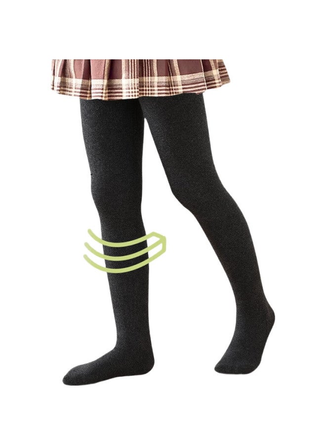 Barbie Children'S Tights, Girls' Leggings, Spring And Autumn Base Layer Socks, Girls' Cotton Black Student Thigh-High Socks - Image 3