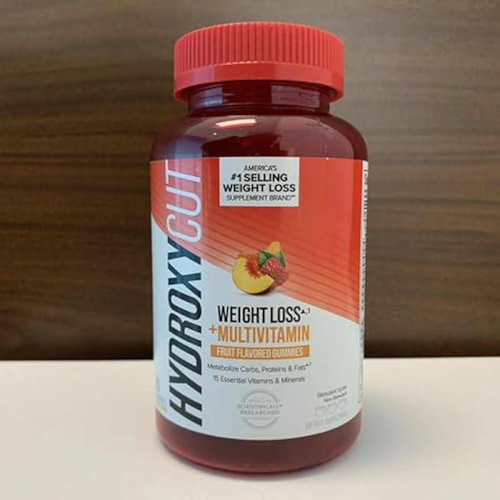 Hydroxycut Gummies - 99% Caffeine Free - Metabolize Carbs, Proteins & Fats - Includes 15 Essential Vitamins & Minerals - for Women & Men - Image 5