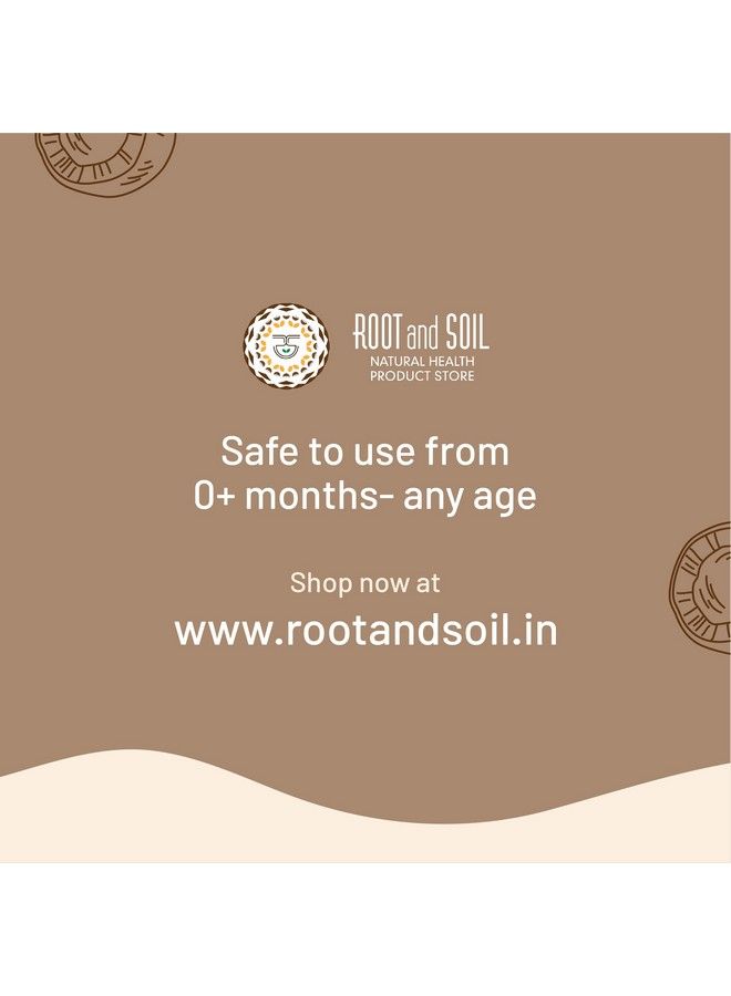 ROOT and SOIL Tender Coconut Absolute Bathing Bar For Babies 100 G ; Newborn & Infant Friendly ; 100% Natural & Herbal ; Ethically Sourced Ingredients ; Sulphatefree ; Crueltyfree ; No Preservatives - Image 5