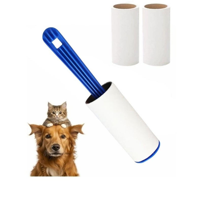 Lint Remover 3 Pack 10 Sheets Each Lint and Pet Hair Remover Brush for Clothes Hair Removal Kit Portable Sticky Paper with Angled Dust Remover Suitable for Removing Hair, Crumbs, and More - Image 1
