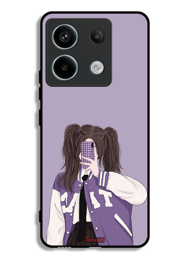 Tolwak Xiaomi Redmi Note 13 Pro Protective Case Cover Making Selfie - Image 1