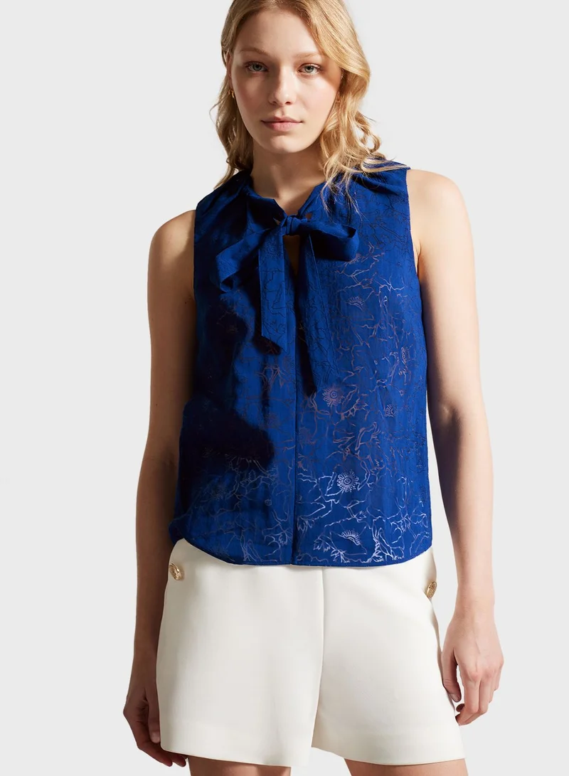 Ted Baker Tie Detail Top