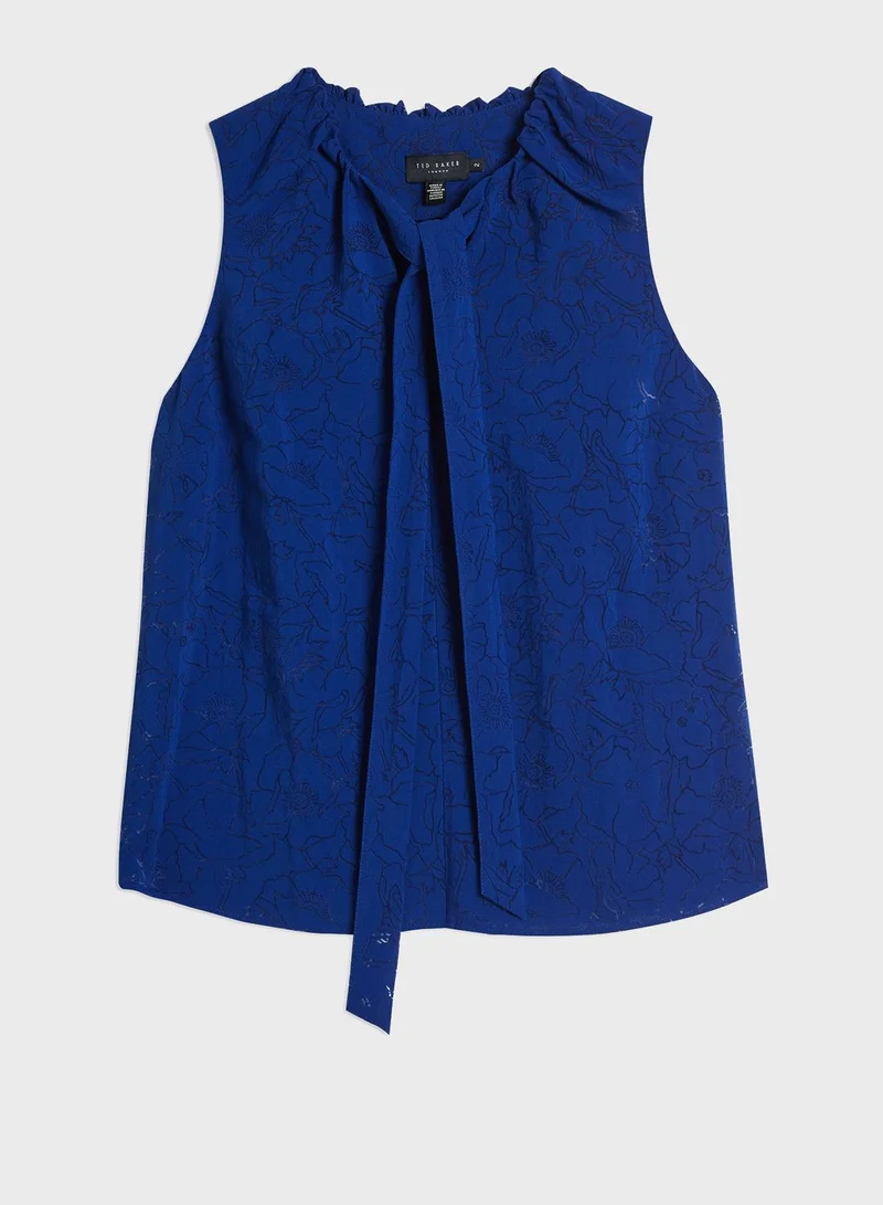 Ted Baker Tie Detail Top