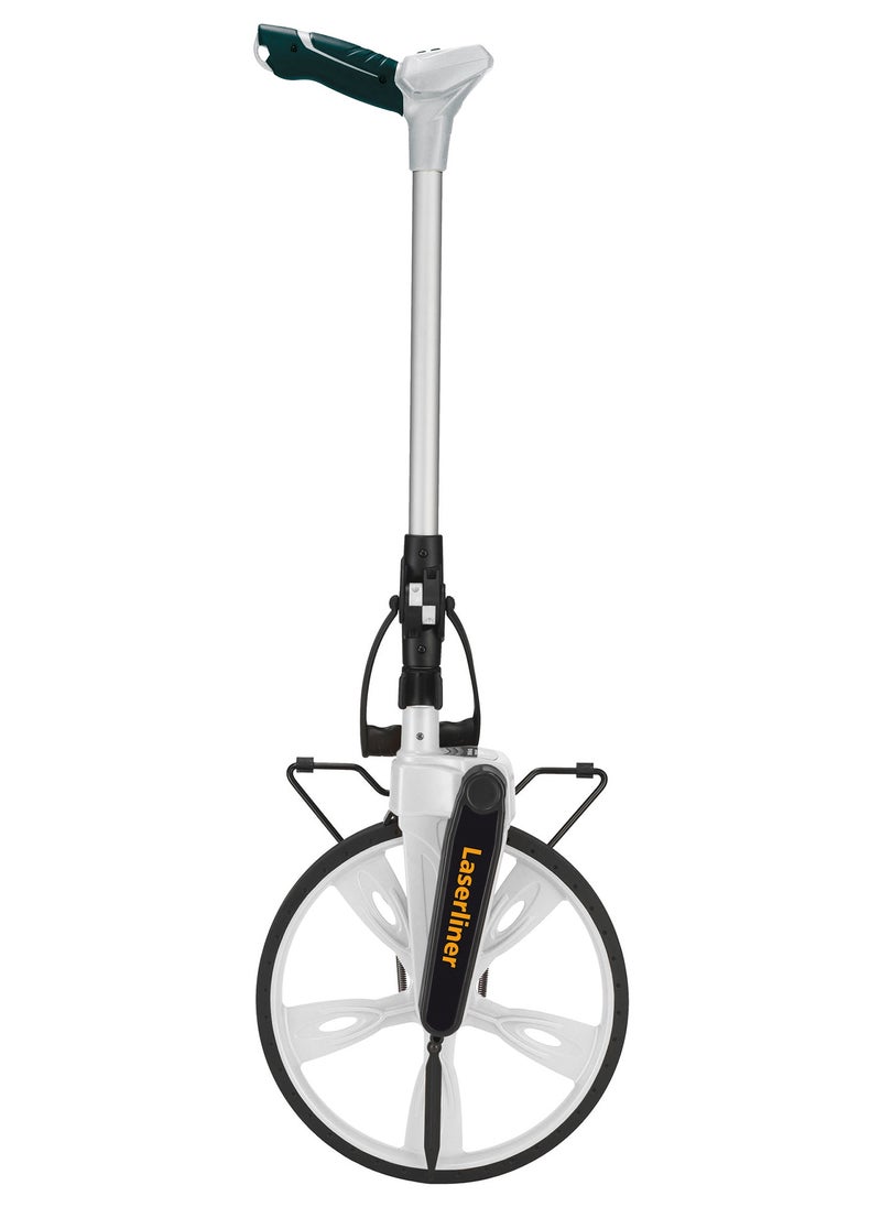 Laserliner - Laserliner Electronic Measuring Wheel, Measurement 0-9,999 Metres, Suitable for Lawn, Soil, Gravel, Wood, Carpet and Road Measuring, with Kickstand and Cloth Carrying Bag, 075.006A - Image 1