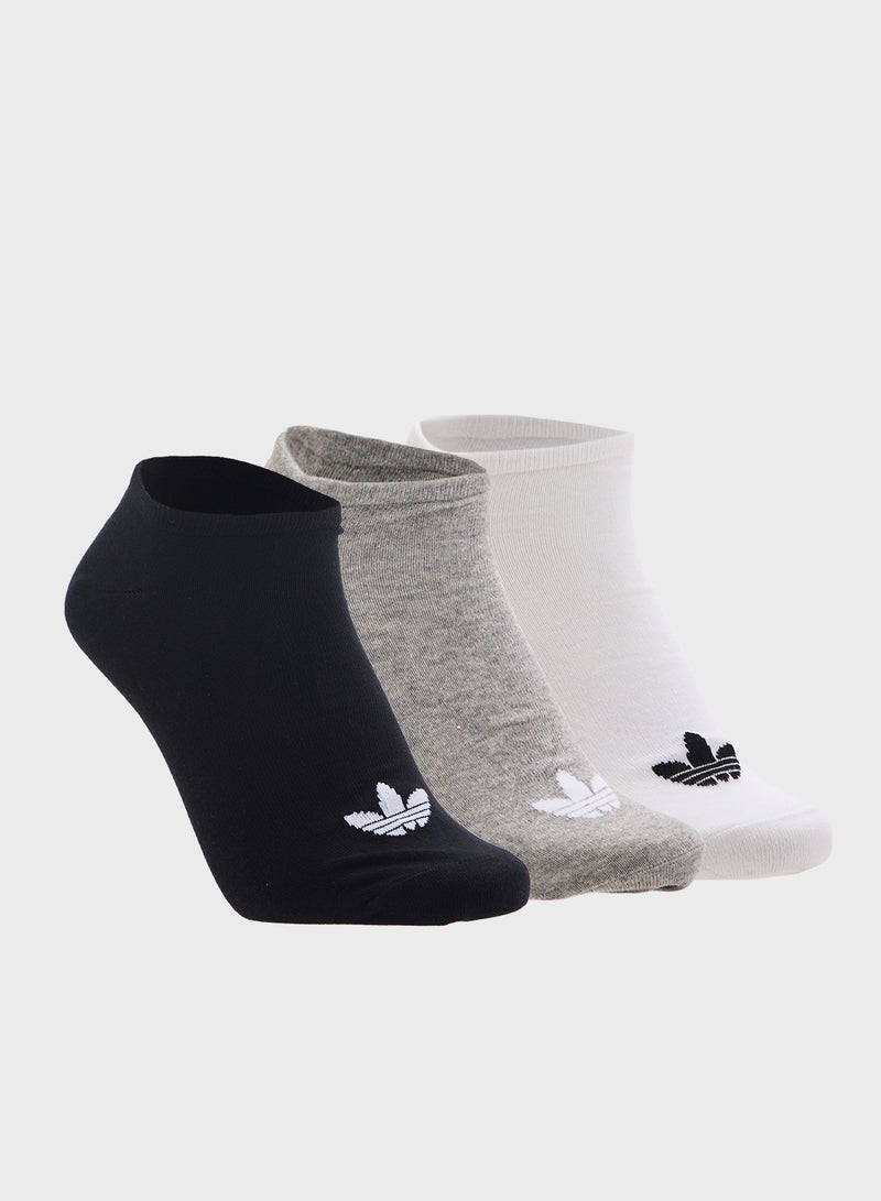 adidas Originals 3 Pack Liner Sock  - Image 1
