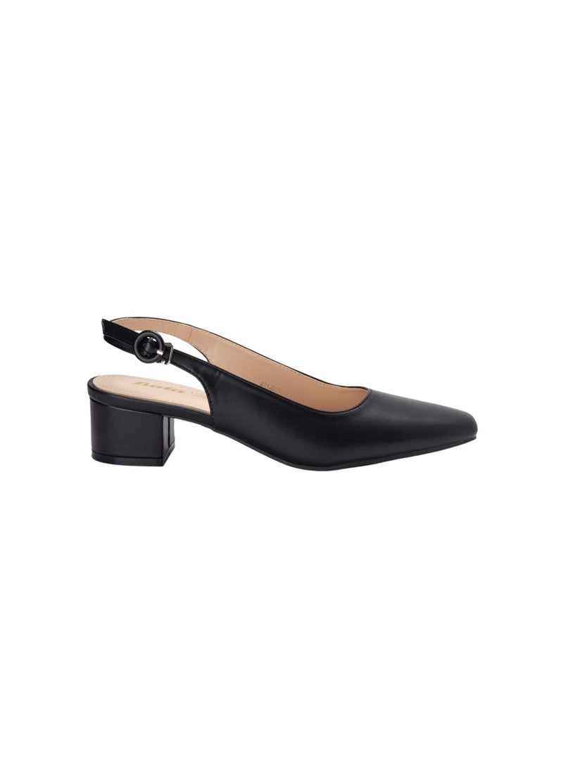 Bata Slingback Block Heel Sandals  - Image 1