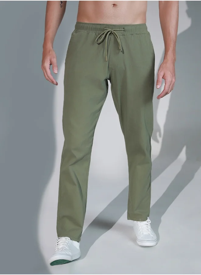 Hubberholme Light Olive Pants For Men