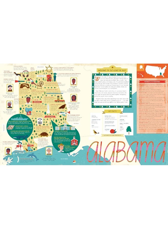 The 50 States: Explore the U.S.A. with 50 fact-filled maps! - Image 2