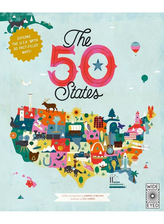 The 50 States: Explore the U.S.A. with 50 fact-filled maps! - Image 1