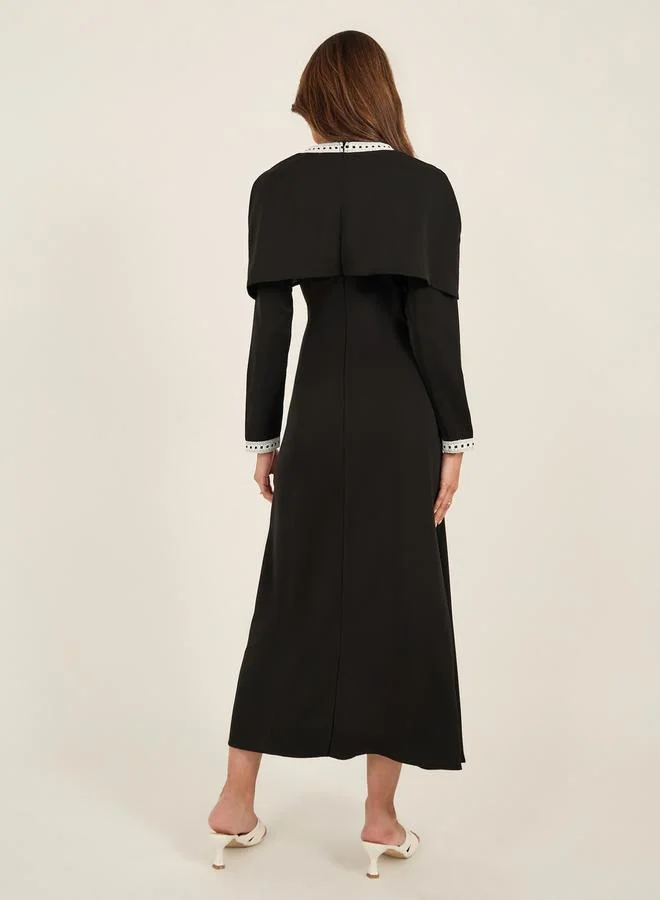 Take Two Overlay Detail Dress