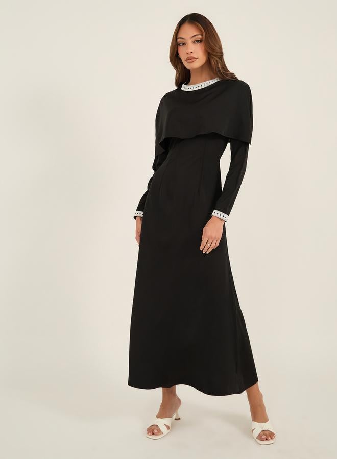 Take Two Overlay Detail Dress  - Image 2