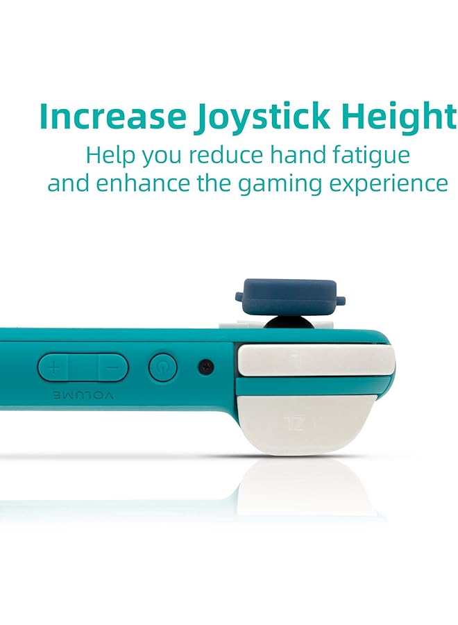 GEEKSHARE 4Pcs Cute Shark Thumb Grip Caps Soft Silicone Joystick Cover Compatible With Switch/Oled/Switch Lite - Image 3