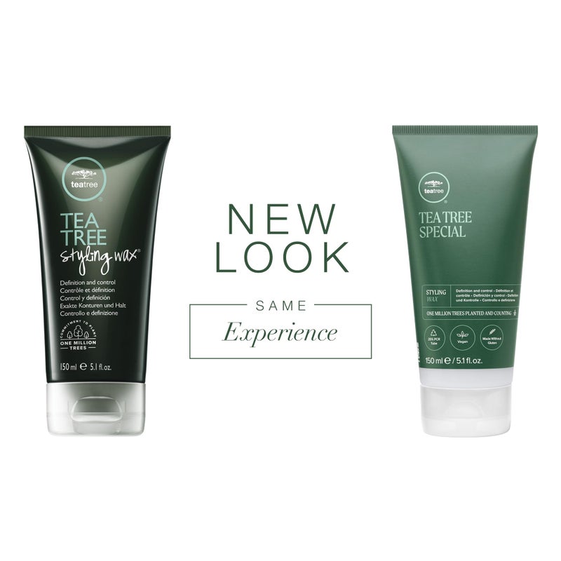 Tea Tree Styling Wax, Adds Definition + Hold, For All Hair Types, 5.1 fl. oz. - Image 2