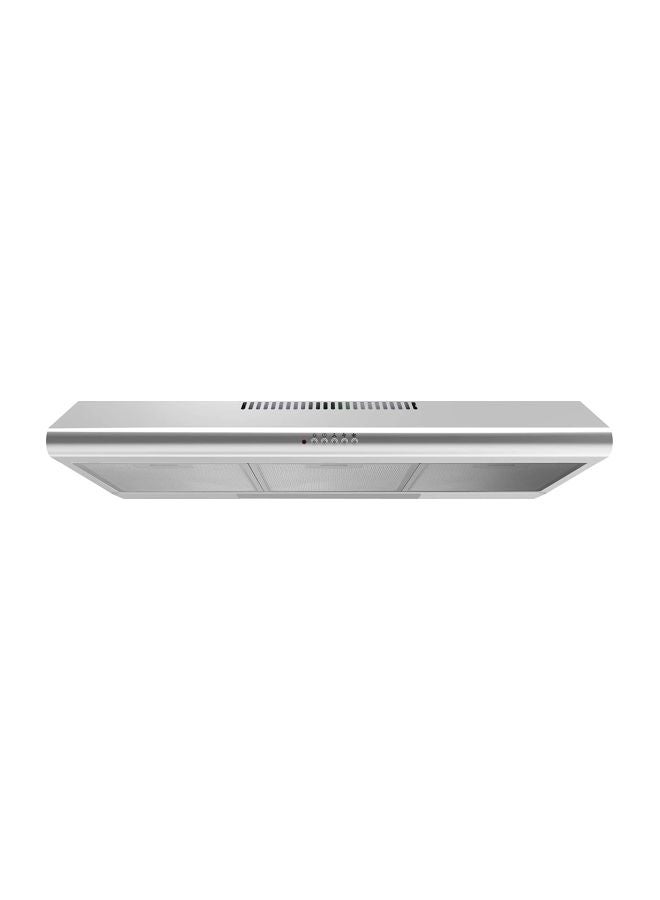 Conventional Re-Circulating Chimney Hood Cassette 125 W 90F49 Silver