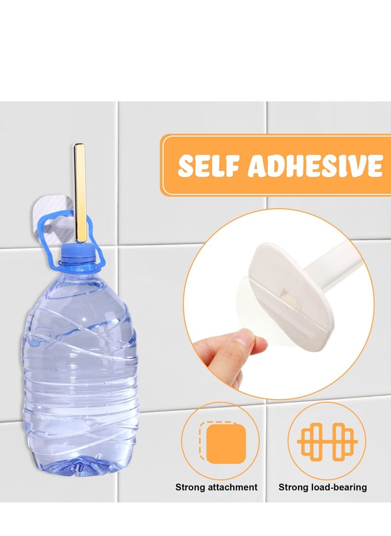 KASTWAVE حاملات الستائر - عوائق الستائر الذهبية - أربطة الستائر ذاتية اللصق  - Image 4