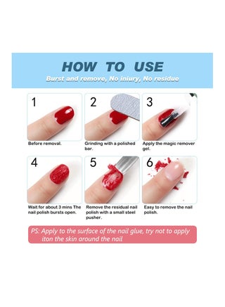 Magical Remover Gel Nail Polish - view 2