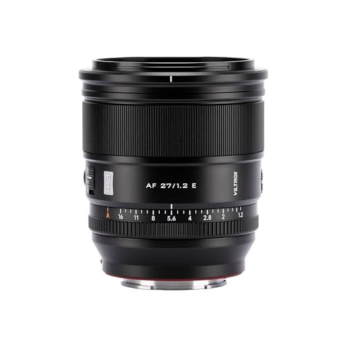 VILTROX 27mm F12 PRO E Mount Autofocus Lens Compatible with Sony E Mount Mirrorless Cameras a7 a6700 a6500 - Image 1