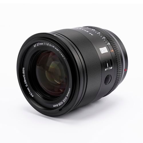 VILTROX 27mm F12 PRO E Mount Autofocus Lens Compatible with Sony E Mount Mirrorless Cameras a7 a6700 a6500 - Image 3