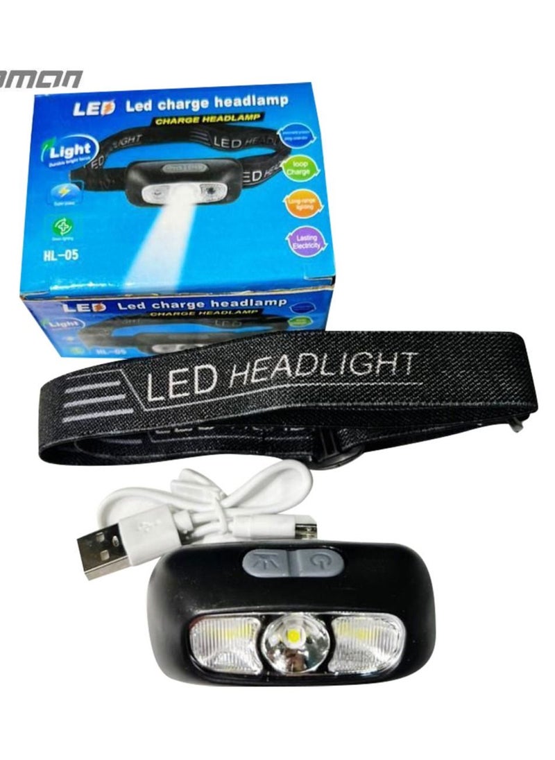Led - Rechargeable LED Headlamp Headlight Head Lamp Torch Flashlight Waterproof - Image 1