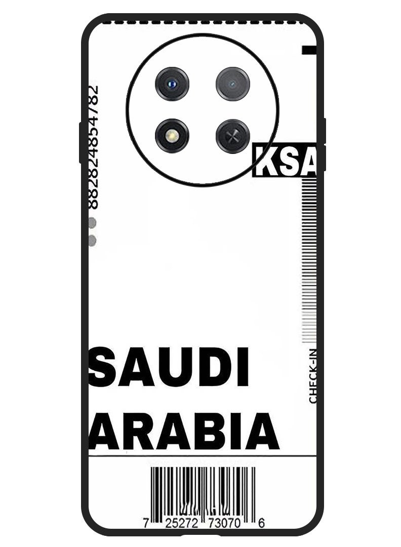 Theodor Protective Case Anti Scratch Shock Proof Bumper Cover For Huawei Enjoy 60X Saudi boarding pass - Image 1