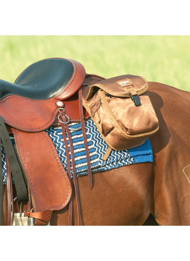 Cashel Cashel Medium Rear Brown Saddle Bag SBRBMBRN  - Image 2