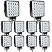 SAN YOUNG LED Work Lights for Truck Tractor 4 Inch LED Light Pods 75W 7000lm Cube Pod Lights LED OffRoad Light Bar for Car Boat ATV UTV RV Golf Cart Lawn Mower 12V 24V 10Pack - Image 2