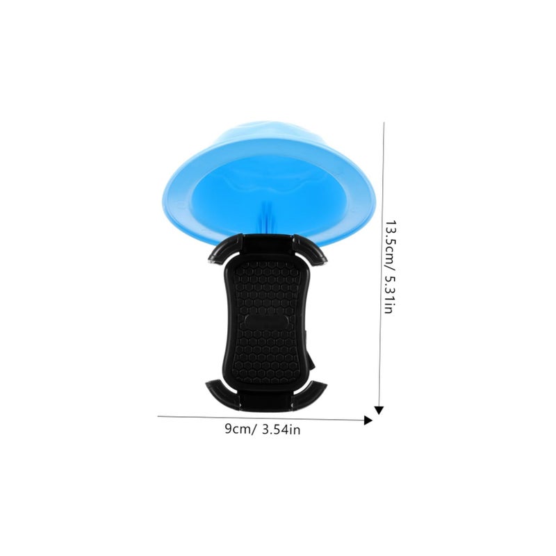Bike Phone Holder With Cap Cycling Phone Support Stand For Safe Navigation Durable Design Compatible With Smartphones Black - Image 3