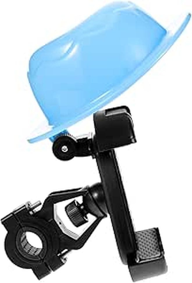 Bike Phone Holder With Cap Cycling Phone Support Stand For Safe Navigation Durable Design Compatible With Smartphones Black - Image 1
