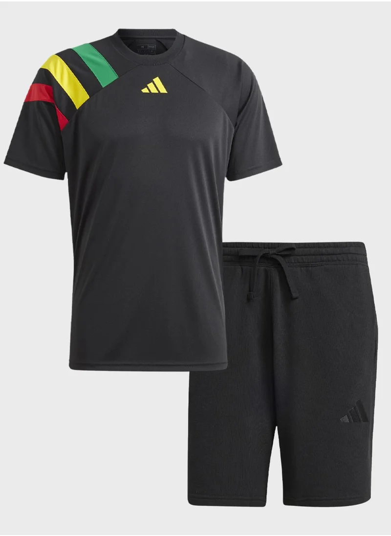 Adidas adidas jersey & shorts combo