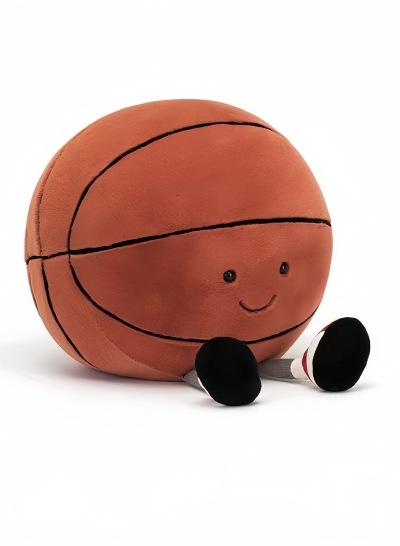 جيليكات Jellycat Amusables الرياضة كرة السلة بلوش لعبة لطيف دمية هدية عيد ميلاد - Image 2