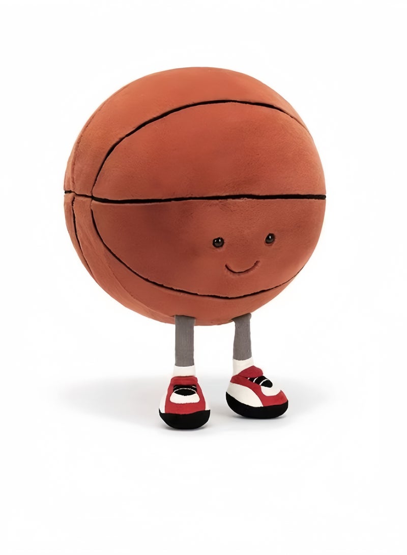 جيليكات Jellycat Amusables الرياضة كرة السلة بلوش لعبة لطيف دمية هدية عيد ميلاد - Image 3