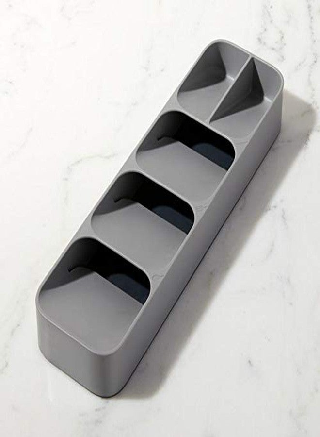 istore Kitchen Cutlery Organizer | Compact Drawer Storage Organizer Tray | Spoon Fork Storage Holder Rack (Multicolor) - Image 3