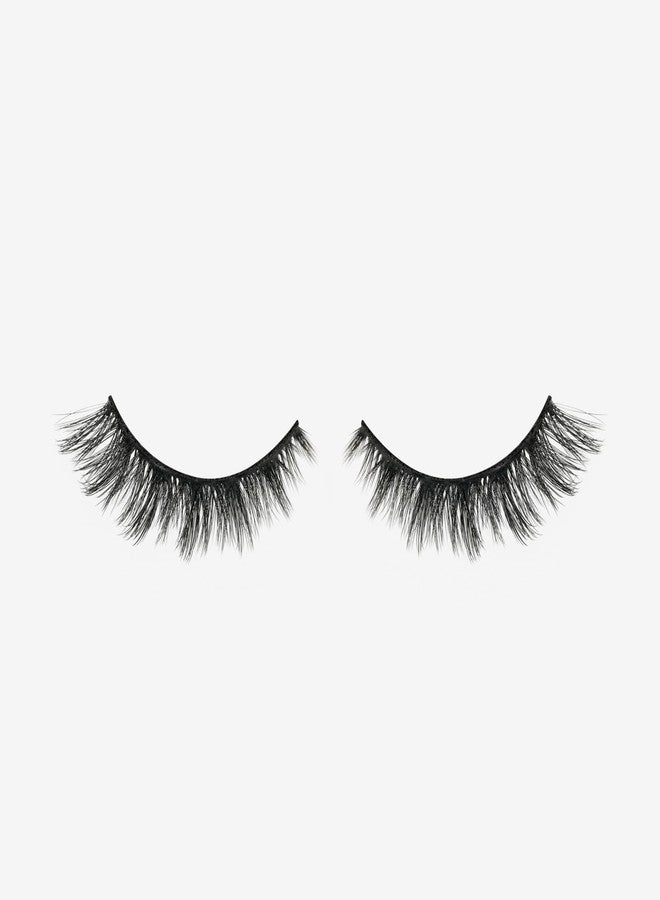 Lilly Lashes BRATZ Collab Sasha Lash, Self-Adhesive Bold Volume Medium Length Multidimensional Flare, 13mm 220+ Fibers Faux Mink, Reusable Press On Lashes, No Glue, 25th Anniversary Limited Edition - Image 4