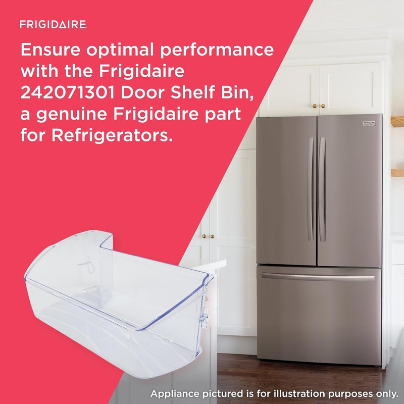 Frigidaire 242071301 Door Shelf Bin for Refrigerators Clear - Image 4